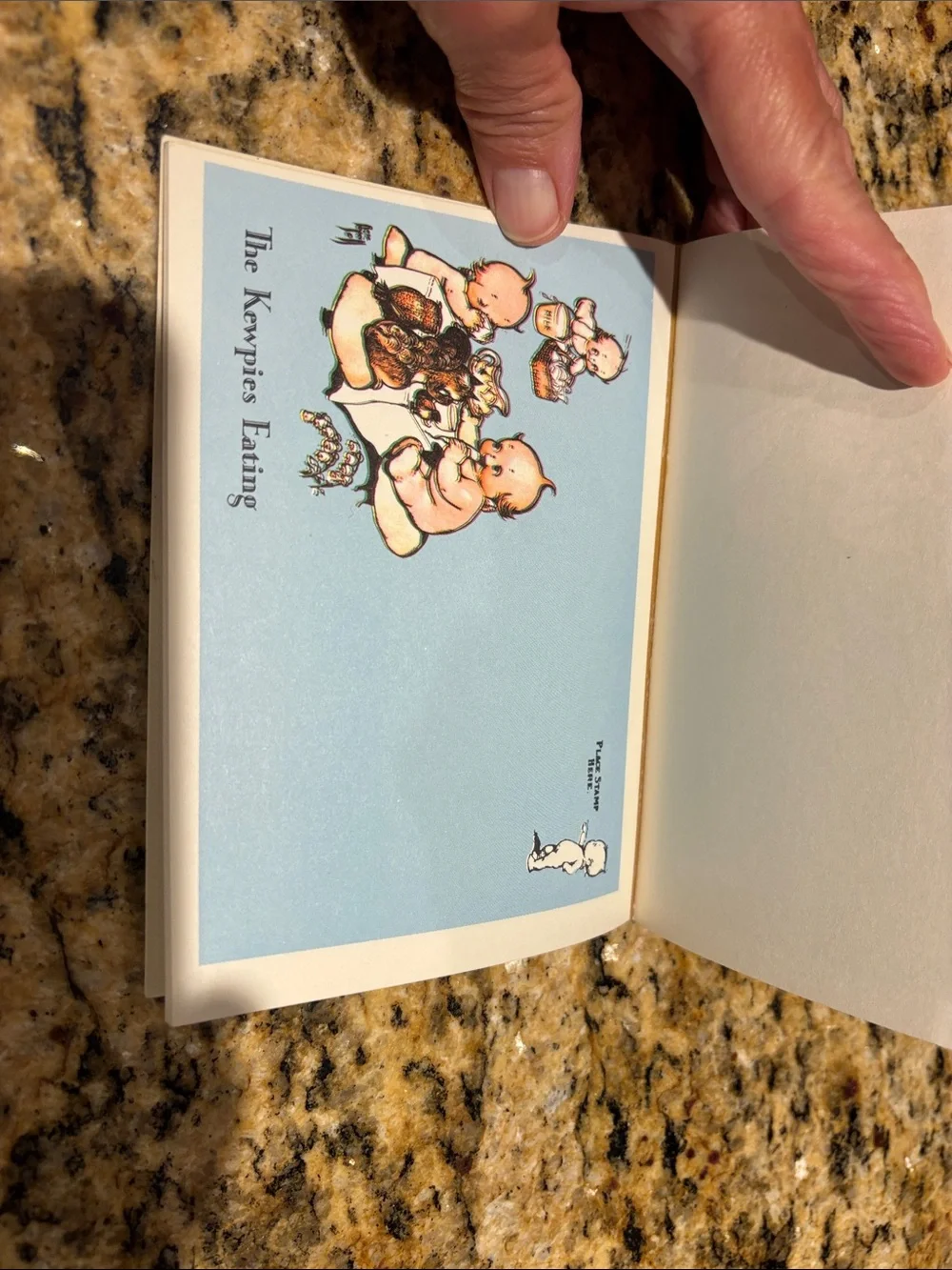 Keapie Kards Vintage Blue Booklet - Decorative Stationery